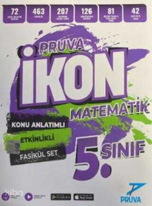 Pruva Akademi 5. Sınıf İkon Matematik