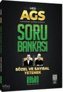 Retro Yayıncılık 2025 MEB AGS Sözel ve Sayısal Yetenek Soru Bankası