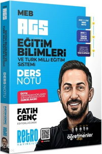 Retro Yayıncılık MEB AGS Eğitim Bilimleri ve Türk Milli Eğitim Sistemi Ders Notu