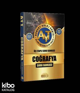 Robert Yayınları AYT Coğrafya Kolej Serisi Üç Etaplı Soru Bankası Robert 