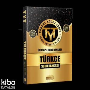Robert Yayınları TYT Türkçe Kolej Serisi Üç Etaplı Soru Bankası Robert 
