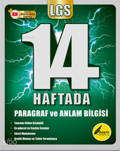 Rüştü Hoca 14 Haftada LGS Paragraf ve Anlam Bilgisi