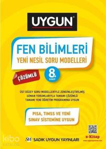 Sadık Uygun Yayınları 8. Sınıf LGS Fen Bilimleri Yeni Nesil Soru Modelleri Sadık Uygun