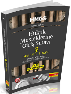 Savaş Yayınevi HMGS Hukuk Mesleklerine Giriş Sınavı 5 Deneme Sınavı