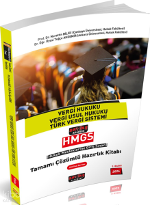 Savaş Yayınevi HMGS Vergi Hukuku Vergi Usul Hukuku TVS Tamamı Çözümlü Hazırlık