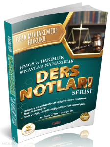Savaş Yayınevi Hukal HMGS-Hakimlik Ceza Muhakemesi Hukuku Ders Notları