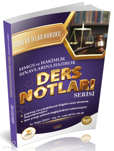 Savaş Yayınevi Hukal HMGS-Hakimlik İcra ve İflas Hukuku Ders Notları