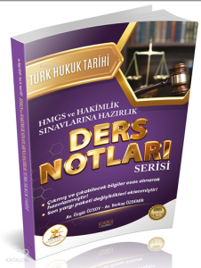 Savaş Yayınevi Hukal HMGS-Hakimlik Türk Hukuk Tarihi Ders Notları
