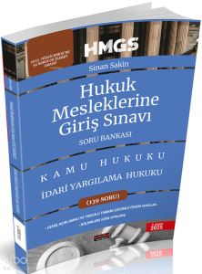 Savaş Yayınları İdari Yargılama Hukuku Soru Bankası