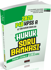 Savaş Yayınları P48 KPSS A Grubu Hukuk Tamamı Çözümlü Soru Bankası
