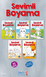 Sevimli Boyama 5 Çeşit 25’li Paket