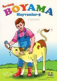 Sevimli Boyama Hayvanlar 5 (8 Kitap Takım); 5 Yaş ve Üstü