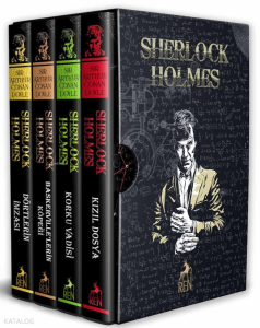 Sherlock Holmes  4 Kitap (Ciltli  -  Özel Baskı)