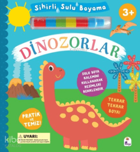 Sihirli Sulu Boyama - Dinozorlar (Ciltli)