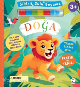 Sihirli Sulu Boyama - Doğa (Ciltli)