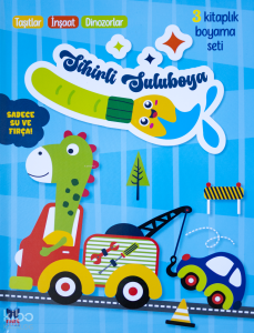 Sihirli Suluboya Seti - Mavi (3 Kitap - Ciltli)