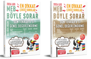 Sinan Kuzucu 2026 LGS Son Tekrar 8'li Genel Değerlendirme Sınavı Seti (Sayısal - Sözel)