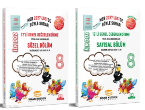 Sinan Kuzucu 8. Sınıf LGS İlk Doz 12'li Sayısal Sözel Genel Değerlendirme Sınavları