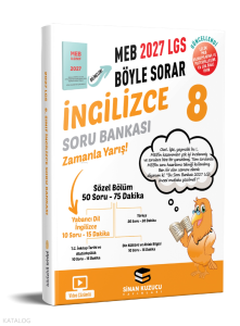 Sinan Kuzucu 8. Sınıf LGS İngilizce Soru Bankası