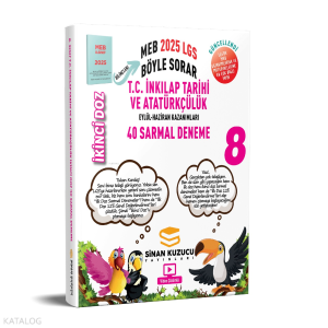 Sinan Kuzucu Yayınları 8. Sınıf İkinci Doz Sarmal Branş Denemeleri T.C İnkılap Tarihi ve Atatürkçülük ( 2025 LGS )