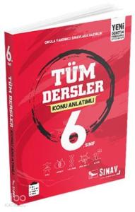 Sınav Dergisi Yayınları 6. Sınıf Tüm Dersler Konu Anlatımlı Sınav Dergisi 