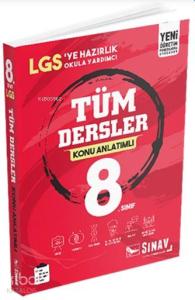 Sınav Dergisi Yayınları 8. Sınıf LGS Tüm Dersler Konu Anlatımlı Sınav Dergisi