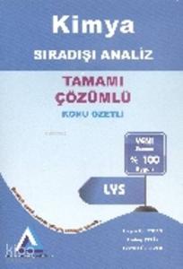 Sıradışı Analiz Yayınları AYT Kimya 2 Konu Özetli Tamamı Çözümlü Sıradışı Analiz 