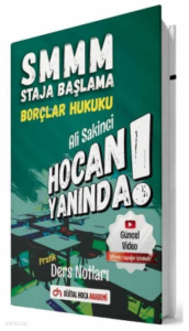 SMMM Staja Başlama Borçlar Hukuku Pratik Ders Notları Dijital Hoca Akademi