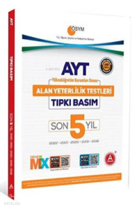 Son 5 Yıl AYT Tıpkı Basım Seti Deneme Paketi