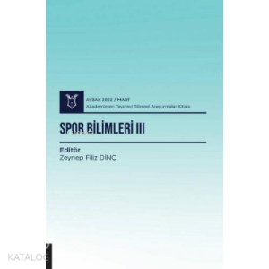 Spor Bilimleri III