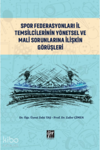 Spor Federasyonları İl Temsilcilerinin Yönetsel ve Mali Sorunlarına İlişkin Görüşleri