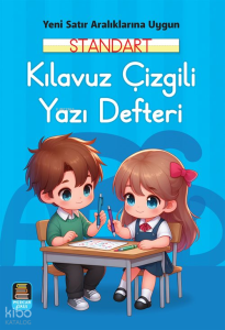 Standart Kılavuz Çizgili Yazı Defteri Yeni Satır Aralıklarına Uygun