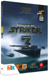Striker TYT 3lü Deneme Tamamı Video Çözümlü A Yayınları