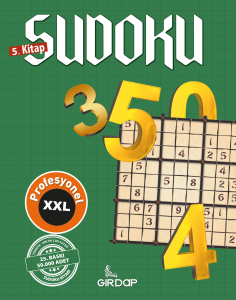 Sudoku 5. Kitap - Profesyonel