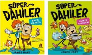 Süper Dahiler Kahkaha Kitap Seti (2 Kitap)
