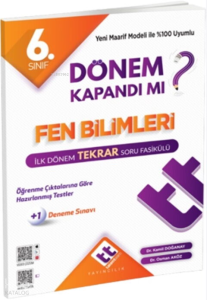 Talentteam 6. Sınıf Fen Bilimleri İlk Dönem Tekrar Fasikülü