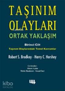 Taşınım Olayları; Ortak Yaklaşım 1. Cilt