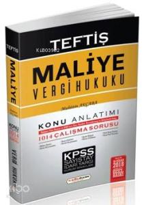 Teftiş Maliye Vergi Hukuku Konu Anlatımı; Kpss A Grubu