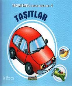 Tekerlemeli Boyama Kitapları 2 - Taşıtlar