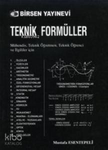 Teknik Formüller; Mühendis, Teknik Öğretmen, Teknik Öğrenci ve İlgililer İçin