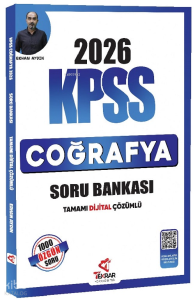 Tekrar Akademi 2026 KPSS Coğrafya Soru Bankası