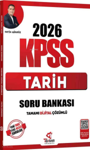 Tekrar Akademi 2026 KPSS Tarih Soru Bankası Çözümlü