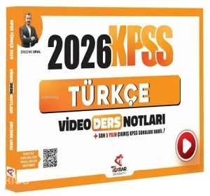 Tekrar Akademi 2026 KPSS Türkçe Video Ders Notları