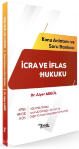 Temsil Kitap HMGS Hakimlik KPSS İYÖS İcra Müdürlüğü İcra ve İflas Hukuku Konu Anlatımı ve Soru Bankası