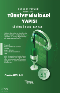 Temsil Kitap Mevzuat Podcast - Hukuk Dizisi Türkiye'nin İdari Yapısı Çözümlü Soru Bankası