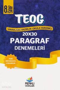TEOG1  8.Sınıf 20x30 Paragraf Denemeleri Soru Bankası