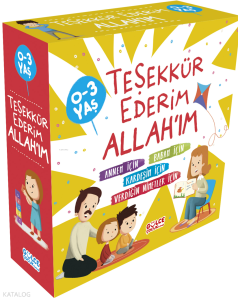 Teşekkür Ederim Allahım Set (4 Kitap)