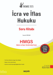 THEMIS 2025  – İcra ve İflas Hukuku Soru Kitabı;HGMS - Hakim ve Savcı  Yardımcılığı Sınavı