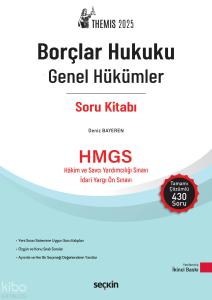 Themis – Borçlar Hukuku Genel Hükümler Soru Kitabı