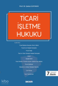 Ticari İşletme Hukuku